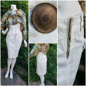 Authentic Gucci jean Skirt